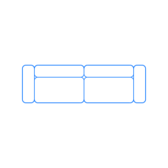 Furniture Modular Lounge Seating Plus Lounge Straight Small Outline Drawing Svg Vector, Free Vectors File
